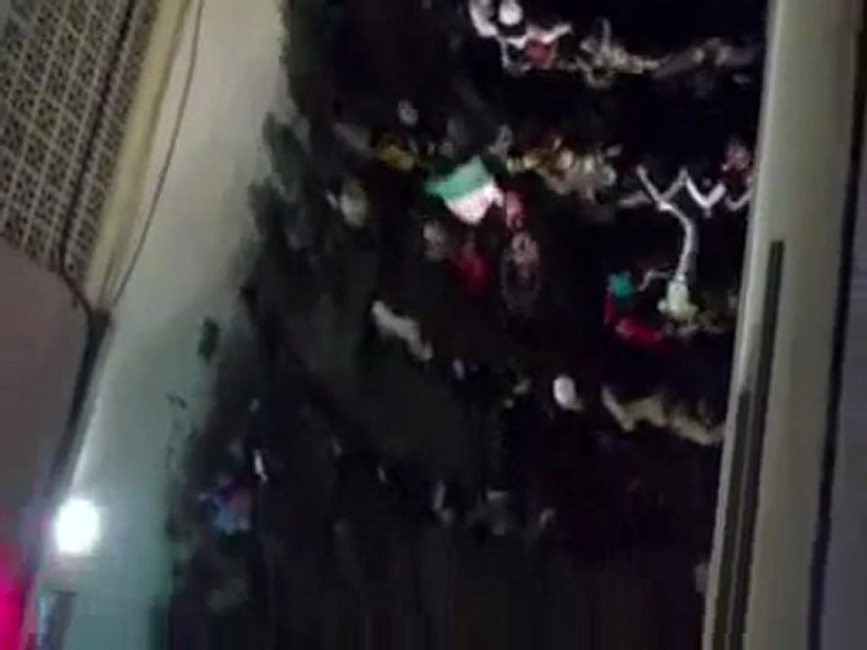 فري برس   حماة مظاهرة أحرار حي العليليات 5 1 2012