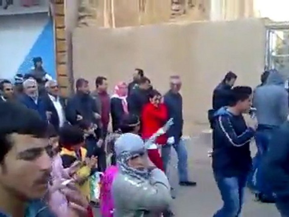 فري برس   أحرار الدرباسية في جمعة ان تنصر الله ينصركم 6 1 2012 ج1