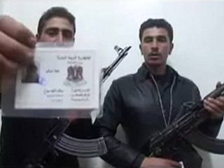 فري برس   محافظة إدلب إنشقاق من الفرقة الرابعة 6 1 2012