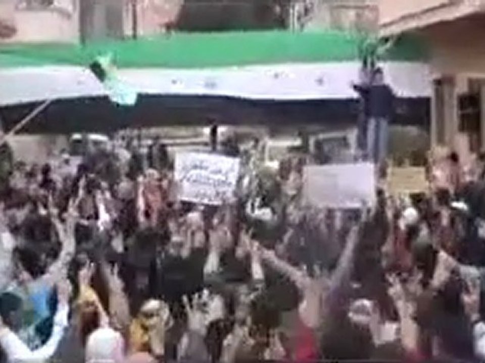 فري برس   حمص جب الجندلي جمعة إن تنصروا الله ينصركم الله اكبر عليه 6 1 2012