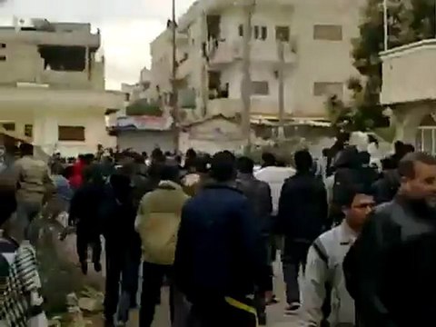 فري برس درعا جامع موسى بن نصير جمعة ان تنصروا الله ينصركم 6 1 2012