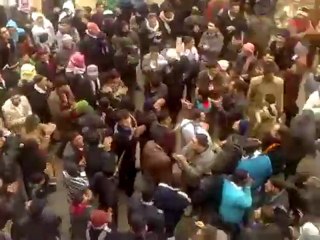 فري برس   الأتارب بريف حلب مظاهرة جمعة إن تنصروا الله ينصركم و التدويل مطلبنا 6 1 2012