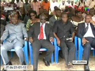 Installation du nouveau préfet du département des Plateaux