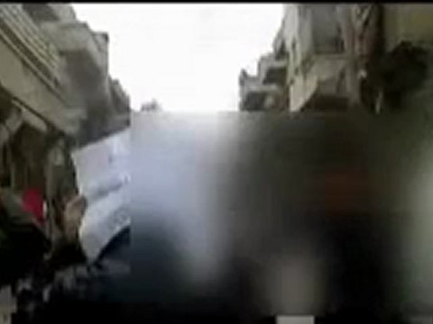 فري برس حلب مظاهرة الهلك جامع مالك بن أنس 6 1 2012