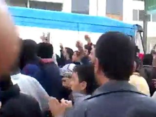 فري برس   حماة مظاهرة في ضاحية أبي الفداء 6 1 2012