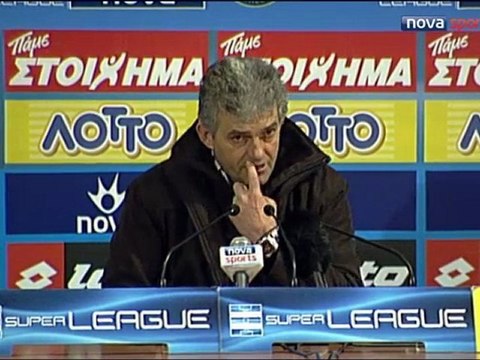 Αστέρας Τρίπολης - ΠΑΣ Γιάννινα (21-1-2012)-Η συνέντευξη Τύπου-by scholianos.blogspot.com