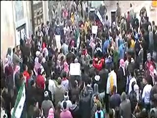 فري برس   حماه   الشيخ عنبر   مقطع مأخوذ من البث المباشر للمظاهره 6 1 2012