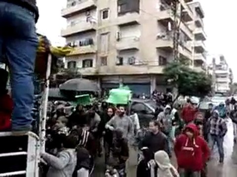 فري برس طرابلس الشام في جمعة ان تنصروا الله ينصركم 6 1 2012 ج1