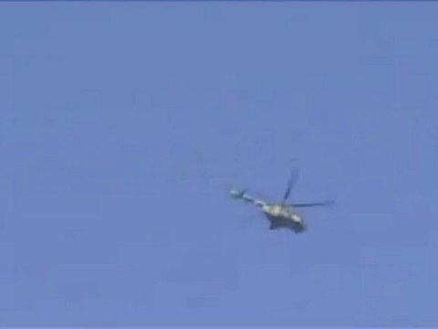 فري برس غوطة دمشق سقبا تحليق مروحي يحوم فوق سماء 8 1 2012