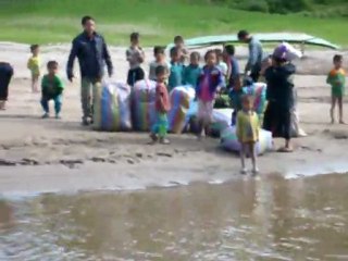 Escale sur le Mekong