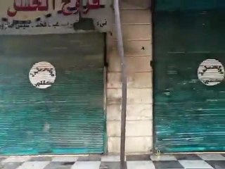 فري برس   ادلب كللي اضراب الكرامة مستمر حتى اسقاط النظام 08 01 2012