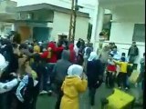 فري برس   اللاذقية جبلة مظاهرة طلابية تطالب باسقاط النظام 8 1 2012