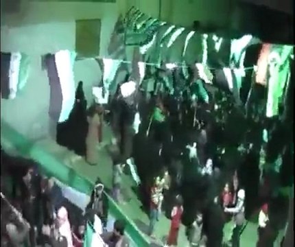 فري برس حماه الحميدية مسائية مع مشاركة نسائية 9 1 2012 ج1