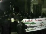 فري برس   حمص جورة الشياح و القرابيص مسائية يللي بيقتل    9 1 2012