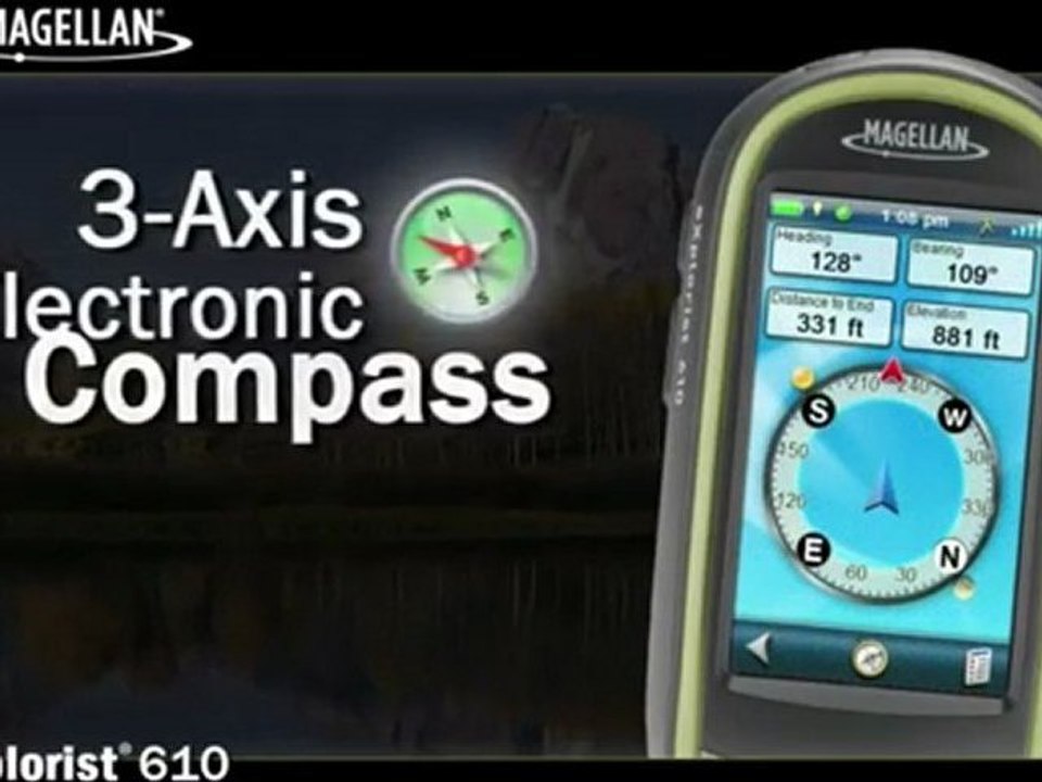 Magellan eXplorist 610 Waterproof Hiking GPS