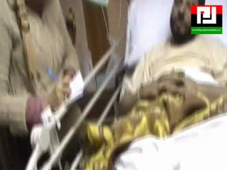 لقاء مع الجريح المصراتي حسين مصطفى بمستشفى الشميساني بعمان