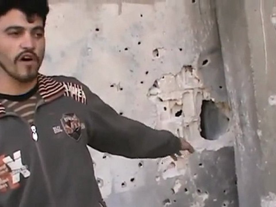 فري برس   حمص كرم الزيتون بعد خطاب بشار 10 1 2012