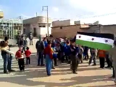 فري برس ريف حلب بيانون ردا على الخطاب التافه 10 1 2012