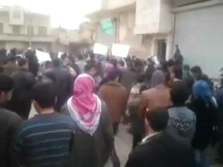 فري برس   حلب   الأتارب    ردا على الخطاب 10 1 2012 ج1