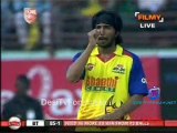 Bengal Tigers vs Chennai Rhinos - Bengal Tigers Inning Ov13-14