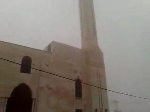 فري برس حماة كفرنبودة قصف مأذنة و إطلاق نار كثيف 11 1 2012