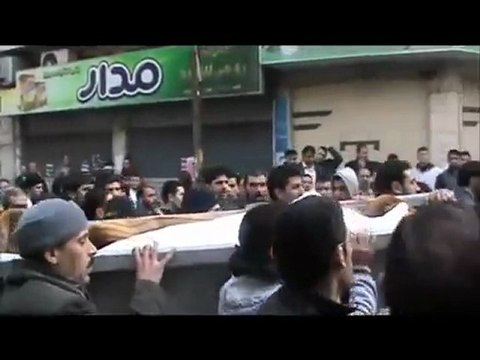 فري برس حمص باب السباع الشهيد زاخر راغب ادريس استشهد تحت التعذيب تم تسليمه 11 1 2012