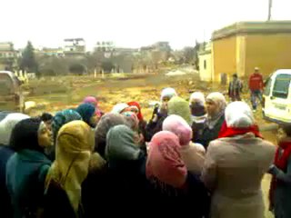 فري برس   جبل الزاوية احسم   مظاهرة طالبات 11 1 2012