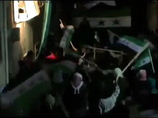 فري برس   حماة حي الفراية مسائية 11 1 2012