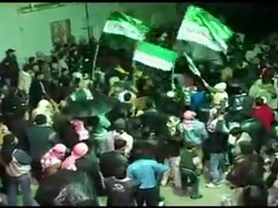 فري برس   حماه   الحميدية مظاهرة مسائية حاشدة 11 1 2012 ج2