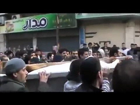 فري برس حمص باب السباع الشهيد زاخر راغب ادريس استشهد تحت التعذيب 11 1 2012 + 18