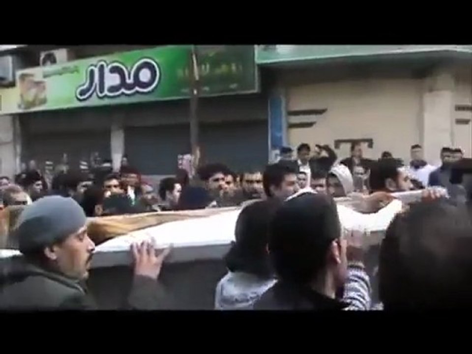 فري برس   حمص باب السباع الشهيد زاخر راغب ادريس استشهد تحت التعذيب 11 1 2012 + 18