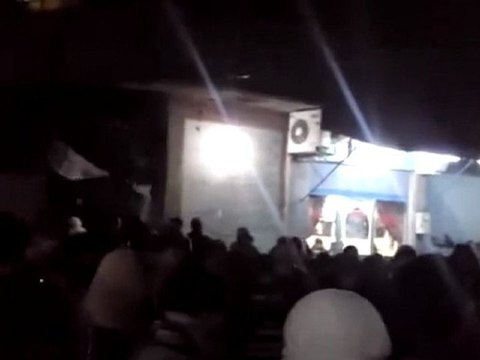 فري برس ريف دمشق حرستا أمسية الاربعاء مع رسالة شكر لانور المالك 11 1 2012 ج2