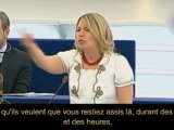 Krisztina Morvai (Hongrie) au parlement européen_VF