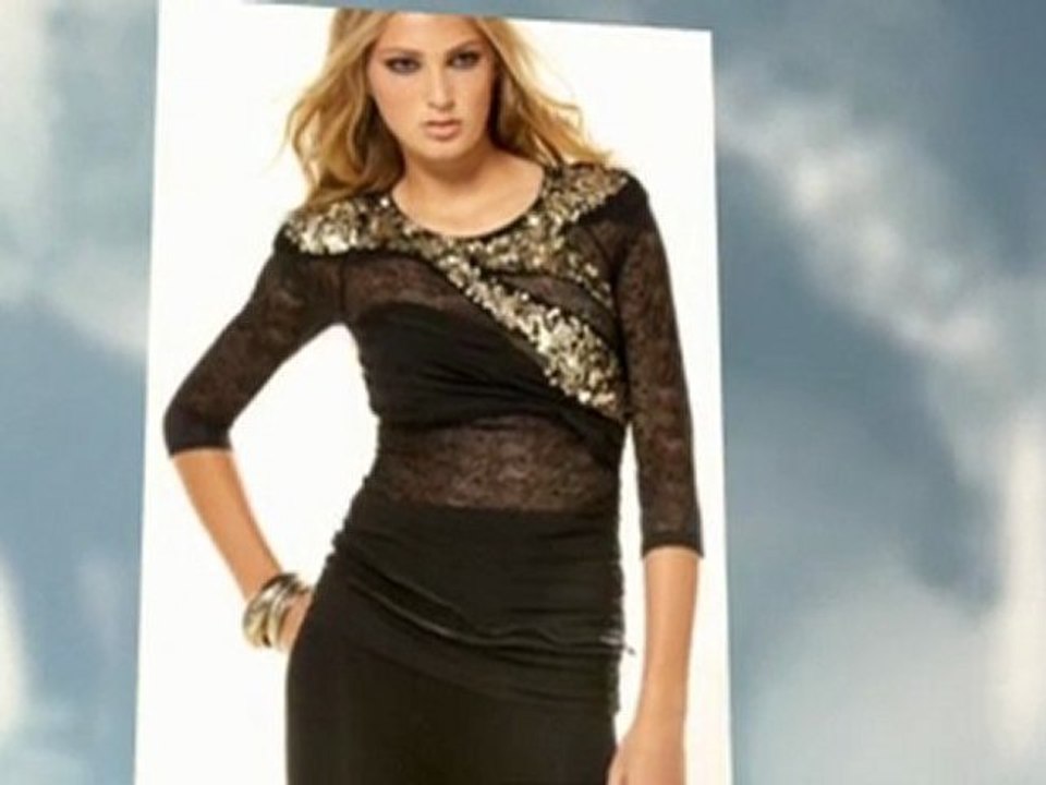 Black Sequin Tops