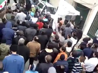 فري برس   حمص   الحمرا   جمعة دعم الجيش الحر 13 1 2012