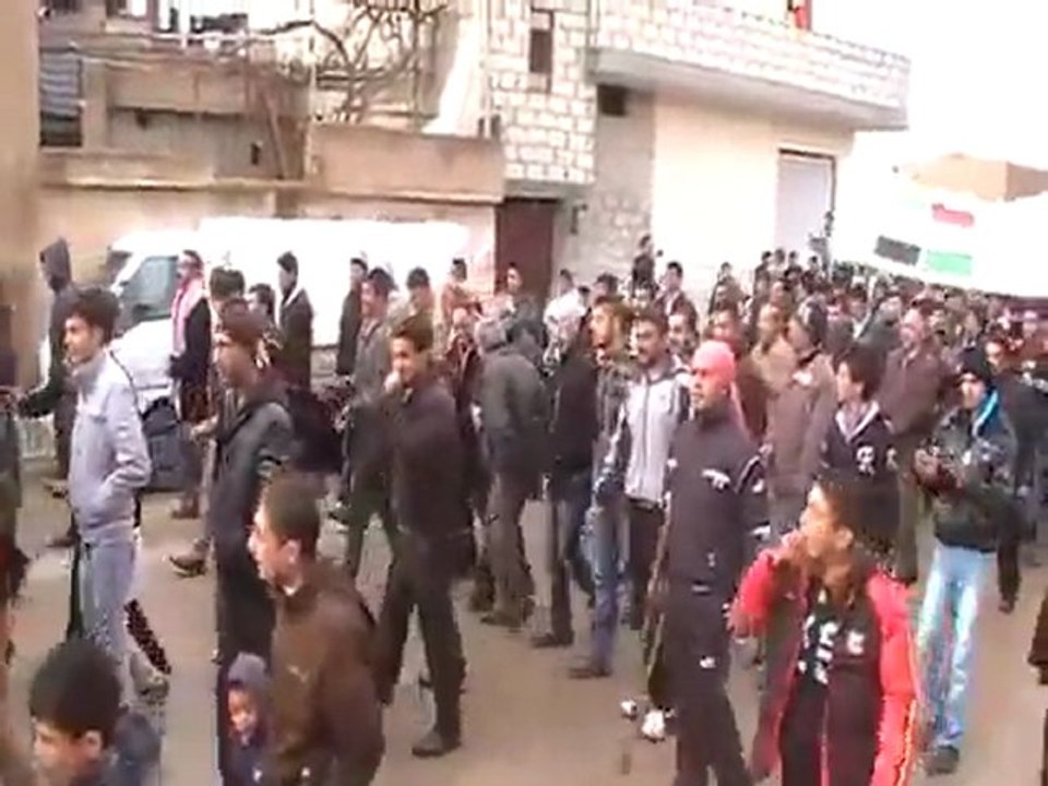 فري برس   أحرار الدرباسية ـ جمعة دعم الجيش الحر للإعلام 13 1 2012