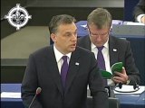 Hongrie 19/01/11 - Viktor Orban - Présidence hongroise du Conseil de l'UE - VF