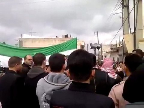 فري برس حلب كفرنوران جمعة دعم الجيش الحر 13 1 2012 ج1