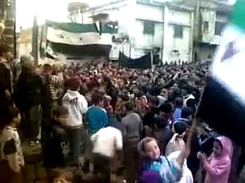 فري برس حمص الحولة جمعة دعم الجيش السوري الحر 13 1 2012