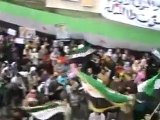 فري برس   حمص القصير جمعة دعم الجيش الحر ساحة الحرية 13 1 2012