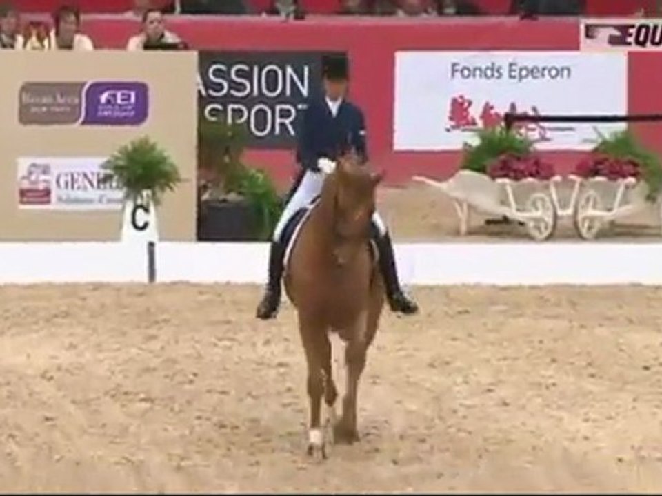 3. Monica Theodorescu (GER) Lyon 2011/10/28 Grand Prix Freestyle Equita Lyon