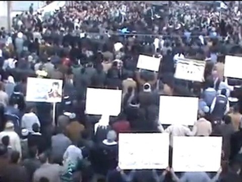 فري برس ريف دمشق حمورية مظاهرة في جمعة دعم الجيش الحر 13 1 2012