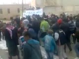 فري برس   ريف دمشق عسال الورد القلمون جمعة دعم الجيش الحر 13 1 2012