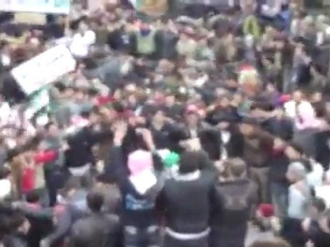 فري برس تل رفعت انشودة ثوار في جمعة دعم الجيش الحر 13 1 2012