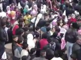 فري برس   تل رفعت  مظاهرة حاشدة في جمعة دعم الجيش الحر 13 1 2012 ج1