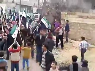 فري برس   حلب الجينة جمعة دعم الجيش الحر 13 1 2012
