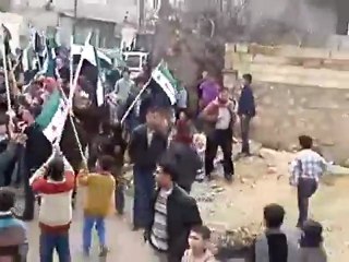 فري برس   حلب الجينة جمعة دعم الجيش الحر 13 1 2012