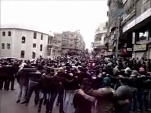 فري برس قدسيا جمعة دعم الجيش الحر 13 1 2012