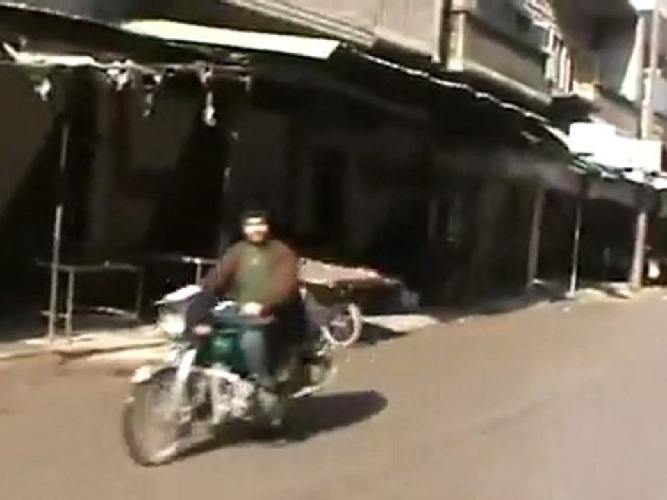 فري برس   معرة النعمان اضراب شامل حدادا على روح الشهيد البطل حمادي السعيد 14 1 2012