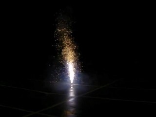 Fabrication + test d'une fontaine (artifice) | How to make a fountain